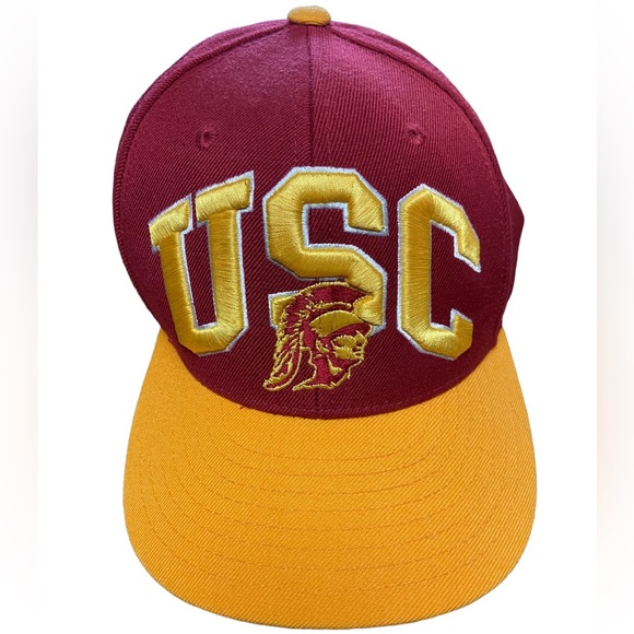 Top of the World Other - MINT Vintage USC TROJANS University of CA STITCHED Letters SnapBack Baseball Hat